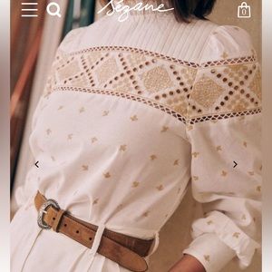 Sezane Lotta blouse